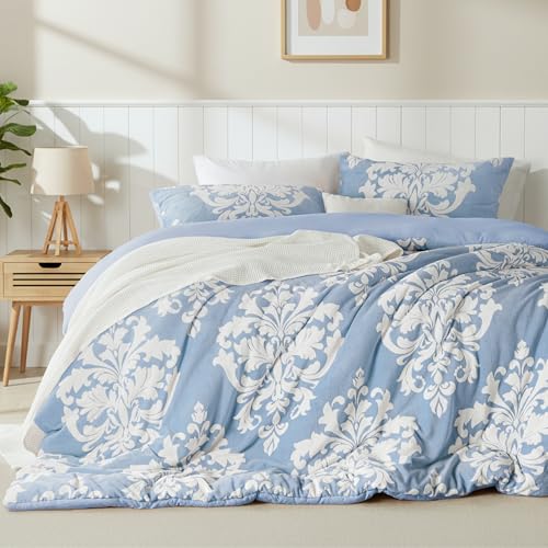 Burnout Printed Flanelli Talvipeite, Bohemian Pehmopeitto erittäin pehmeällä mikrokuitupohjalla, Lämpimät vuodevaatteet ympäri vuoden