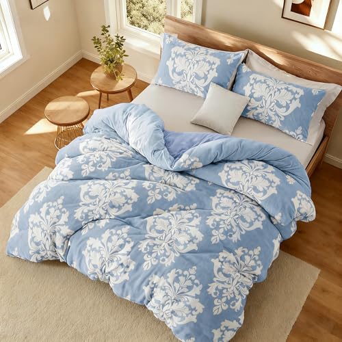 Burnout Printed Flanelli Talvipeite, Bohemian Pehmopeitto erittäin pehmeällä mikrokuitupohjalla, Lämpimät vuodevaatteet ympäri vuoden
